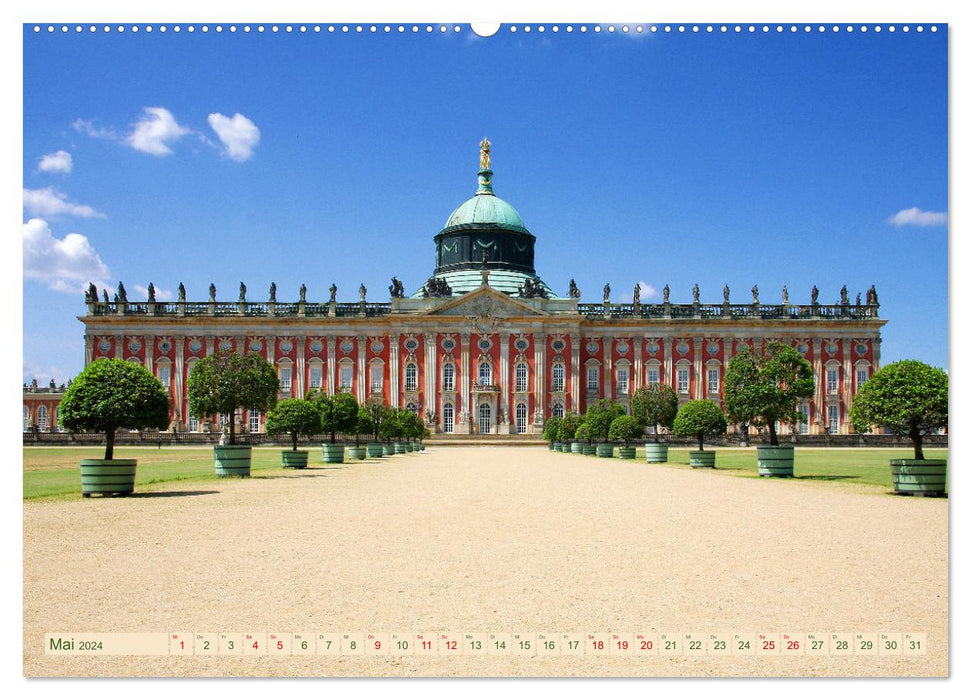 Königliche Residenzen in Potsdam (CALVENDO Wandkalender 2024)