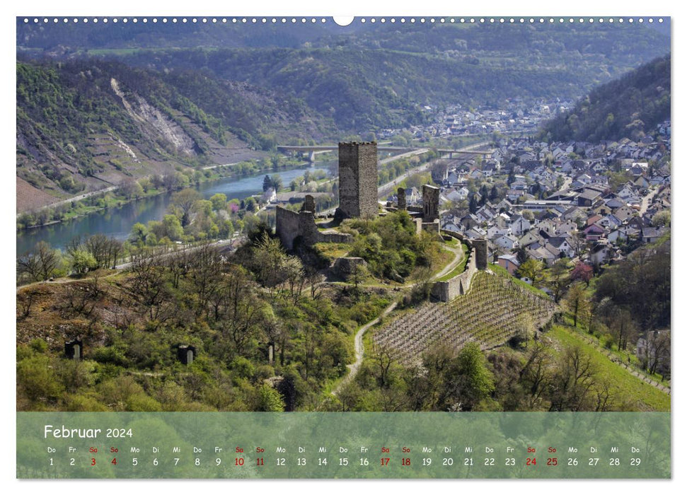 Heimat - Zwischen Rhein und Lahn (CALVENDO Wandkalender 2024)