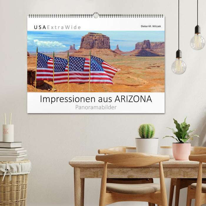 Impressionen aus ARIZONA - Panoramabilder (CALVENDO Wandkalender 2024)