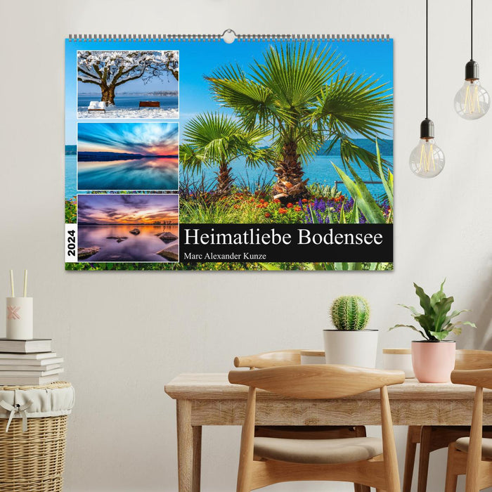 Heimatliebe Bodensee (CALVENDO Wandkalender 2024)