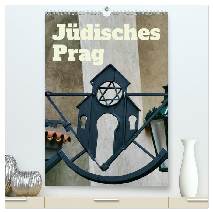 Jüdisches Prag (CALVENDO Premium Wandkalender 2024)