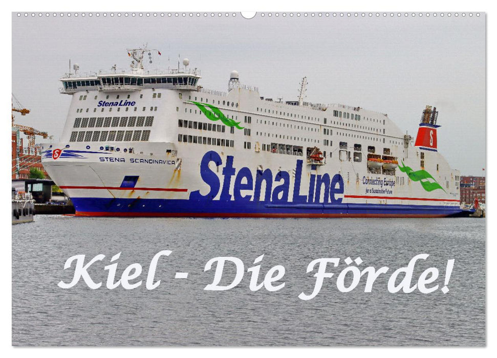 Kiel - Die Förde! (CALVENDO Wandkalender 2024)