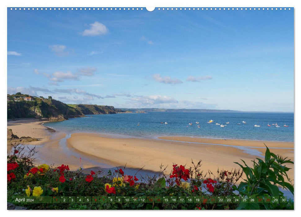 WALES - The coastal landscape of Pembrokeshire (CALVENDO wall calendar 2024) 