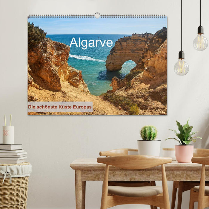 Algarve - The most beautiful coast in Europe (CALVENDO wall calendar 2024) 