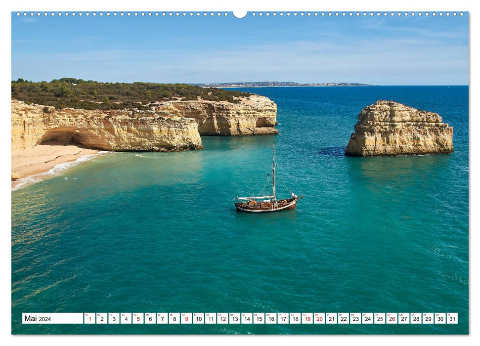 Algarve - Die schönste Küste Europas (CALVENDO Wandkalender 2024)
