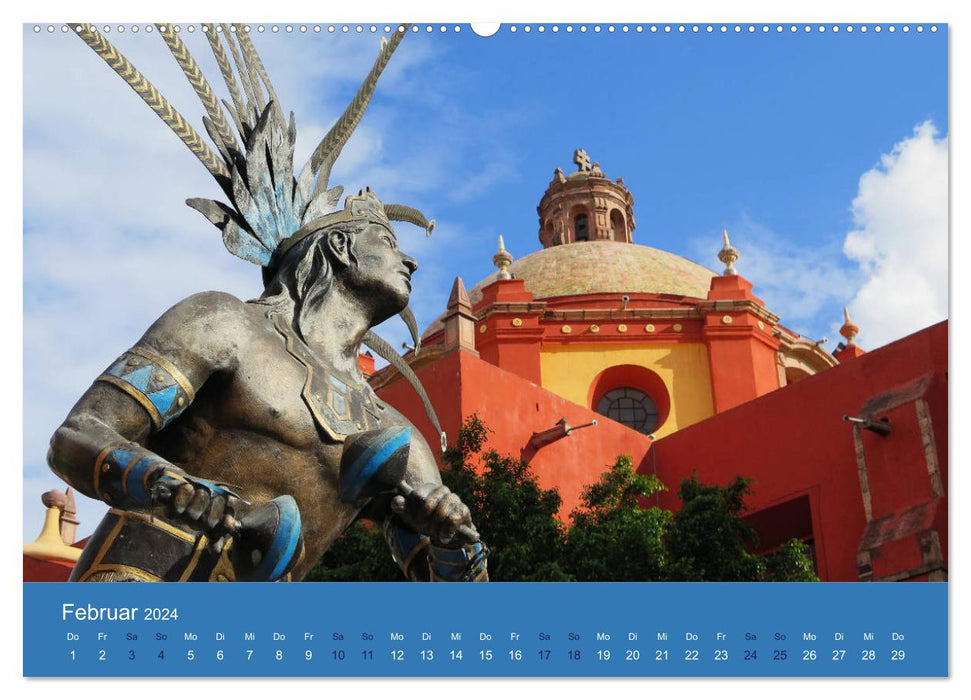 Viva Mexico – Couleurs et joie (Calvendo Premium Calendrier mural 2024) 