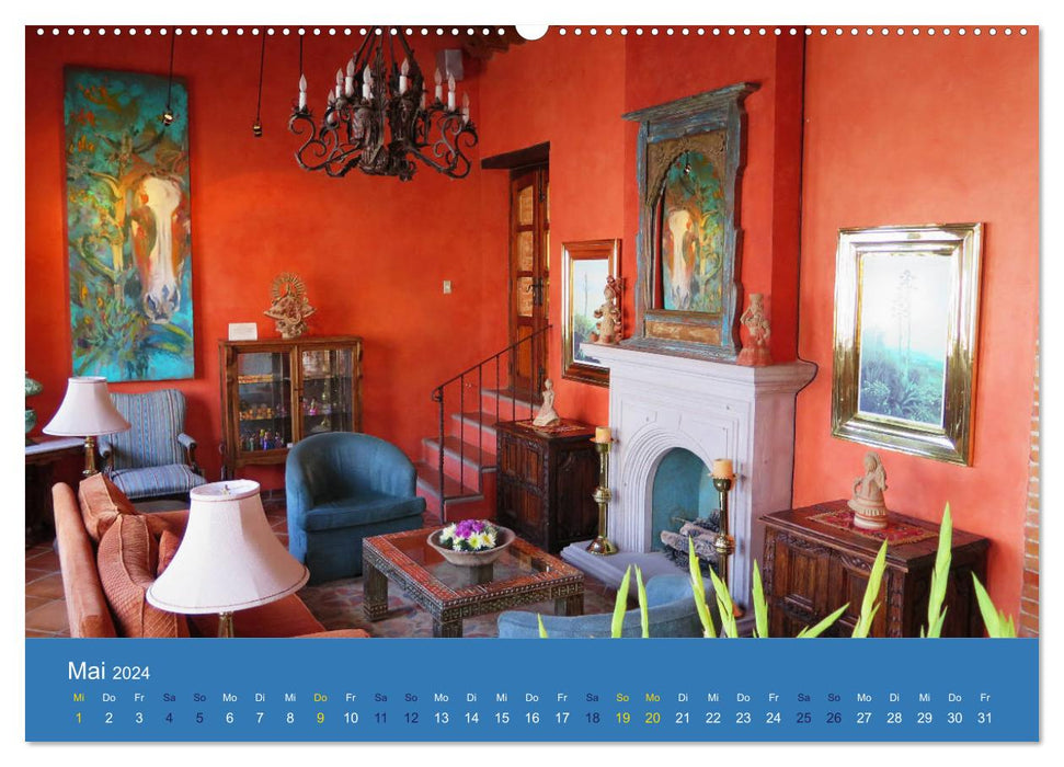 Viva Mexico - Colors and Joy (CALVENDO Premium Wall Calendar 2024) 