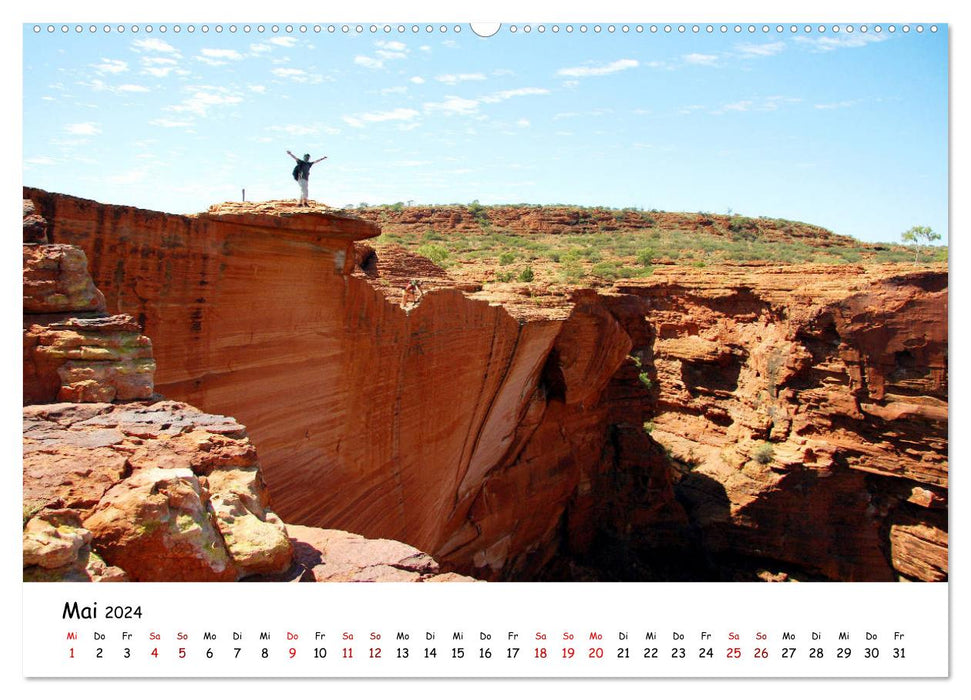 Australia - Under the spell of the 5th continent (CALVENDO Premium Wall Calendar 2024) 