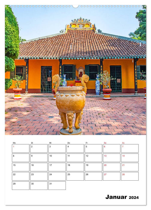 Ho Chi Minh City - the most beautiful sights (CALVENDO wall calendar 2024) 