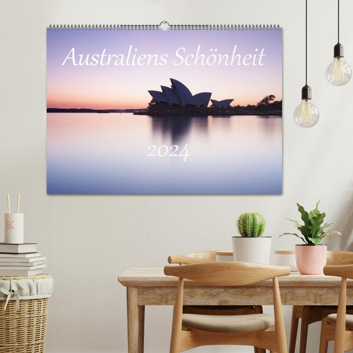La beauté de l'Australie (Calendrier mural CALVENDO 2024) 