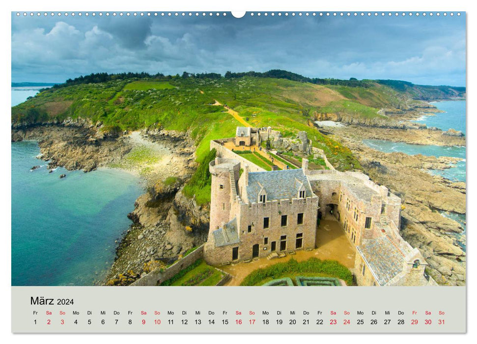 France's buildings - palaces and castles in the Grand Nation (CALVENDO wall calendar 2024) 