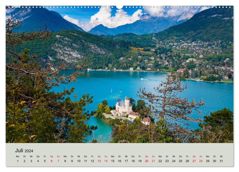 France's buildings - palaces and castles in the Grand Nation (CALVENDO Premium Wall Calendar 2024) 