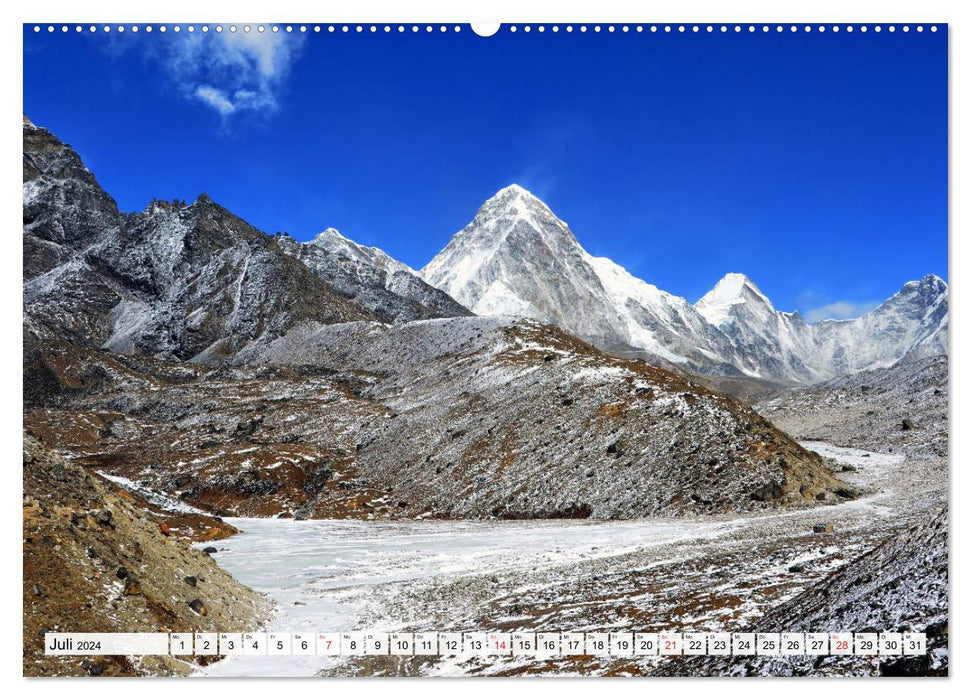 Traumtrekking in NEPAL, von Jiri zum Everest Base Camp (CALVENDO Premium Wandkalender 2024)