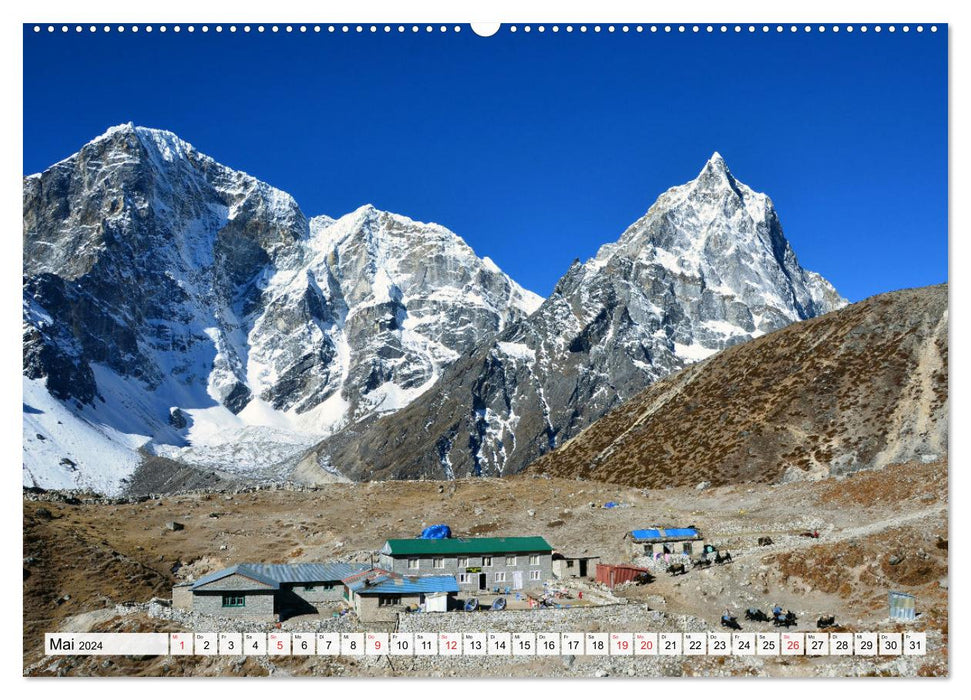 Dream trekking in NEPAL, from Jiri to Everest Base Camp (CALVENDO wall calendar 2024) 
