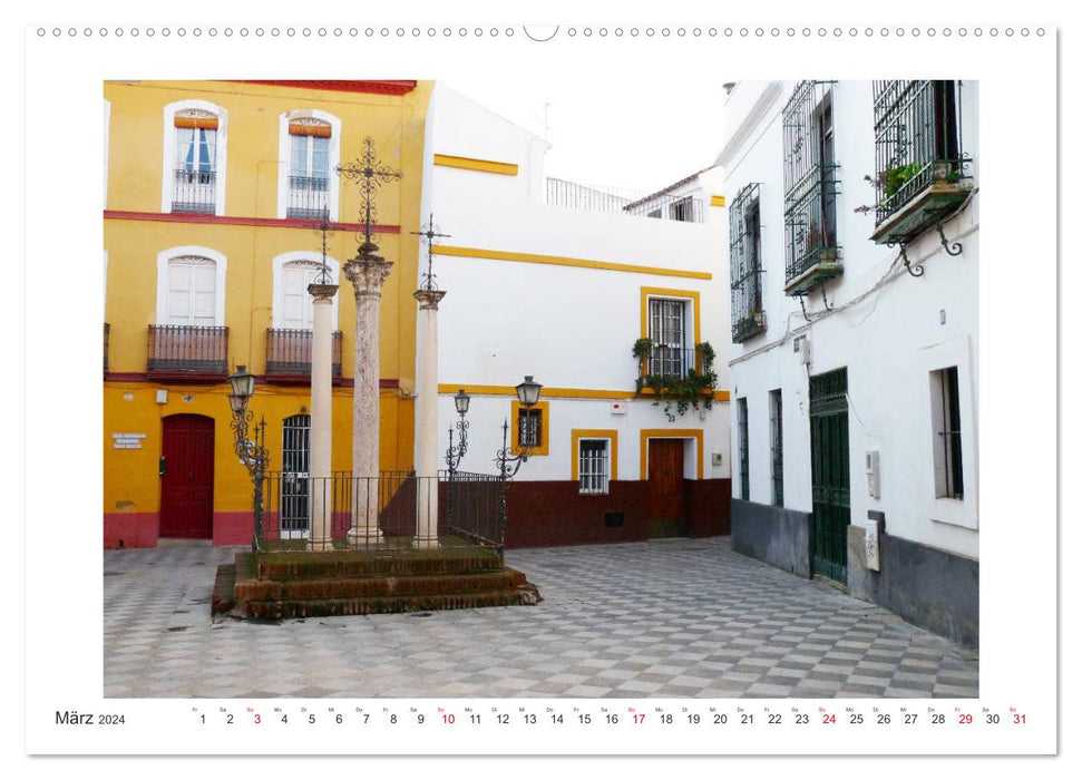 Sevilla Eine Stadt zum Träumen (CALVENDO Wandkalender 2024)