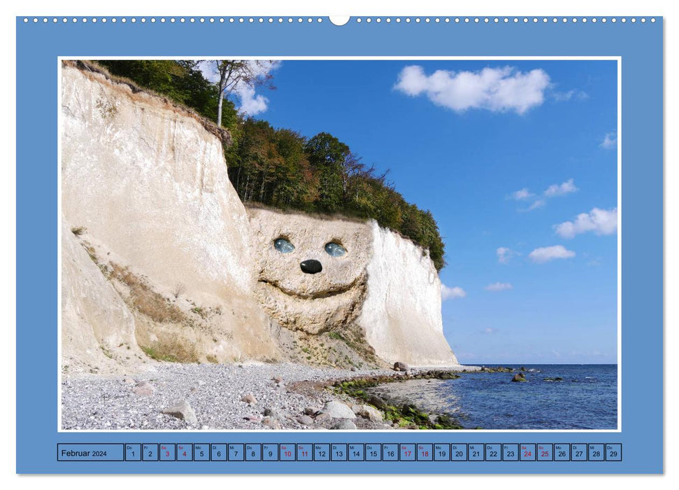 Des sourires dans les paysages (Calendrier mural CALVENDO Premium 2024) 