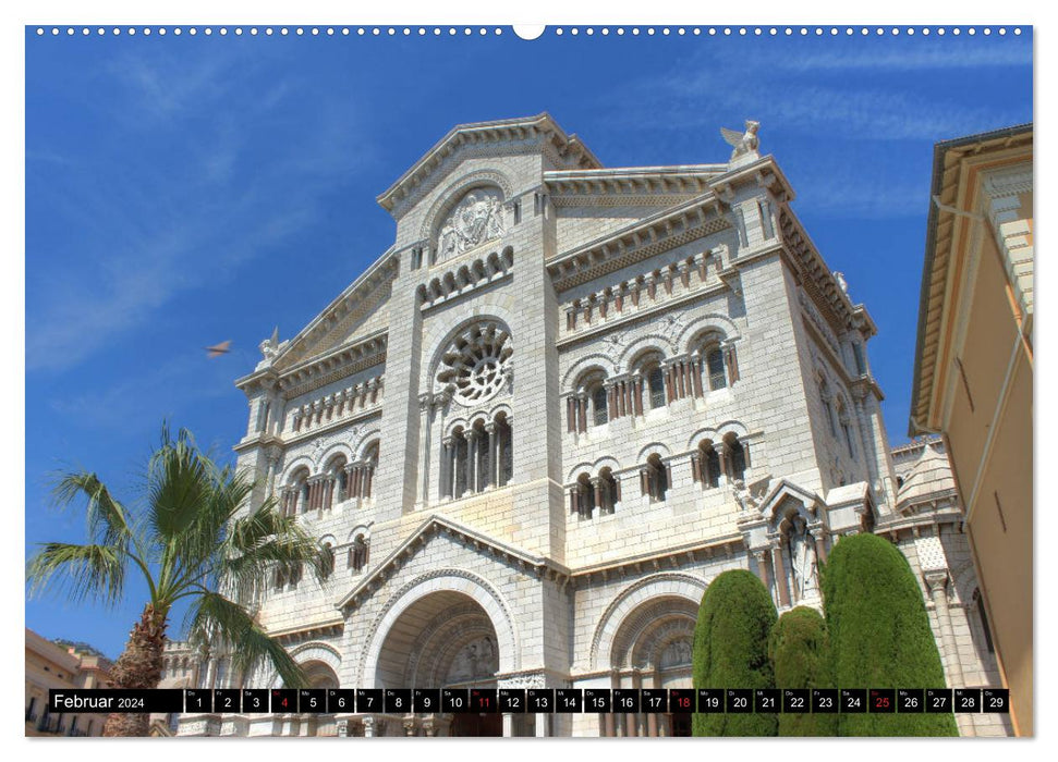 Monaco - Impressionen (CALVENDO Premium Wandkalender 2024)
