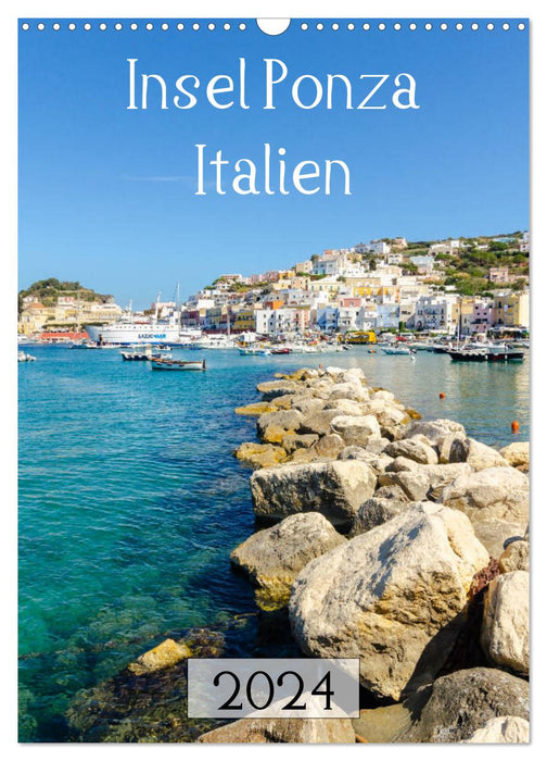 Insel Ponza - Italien (CALVENDO Wandkalender 2024)