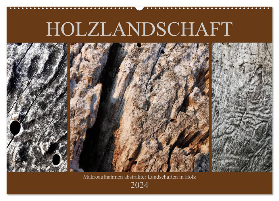Holzlandschaft (CALVENDO Wandkalender 2024)