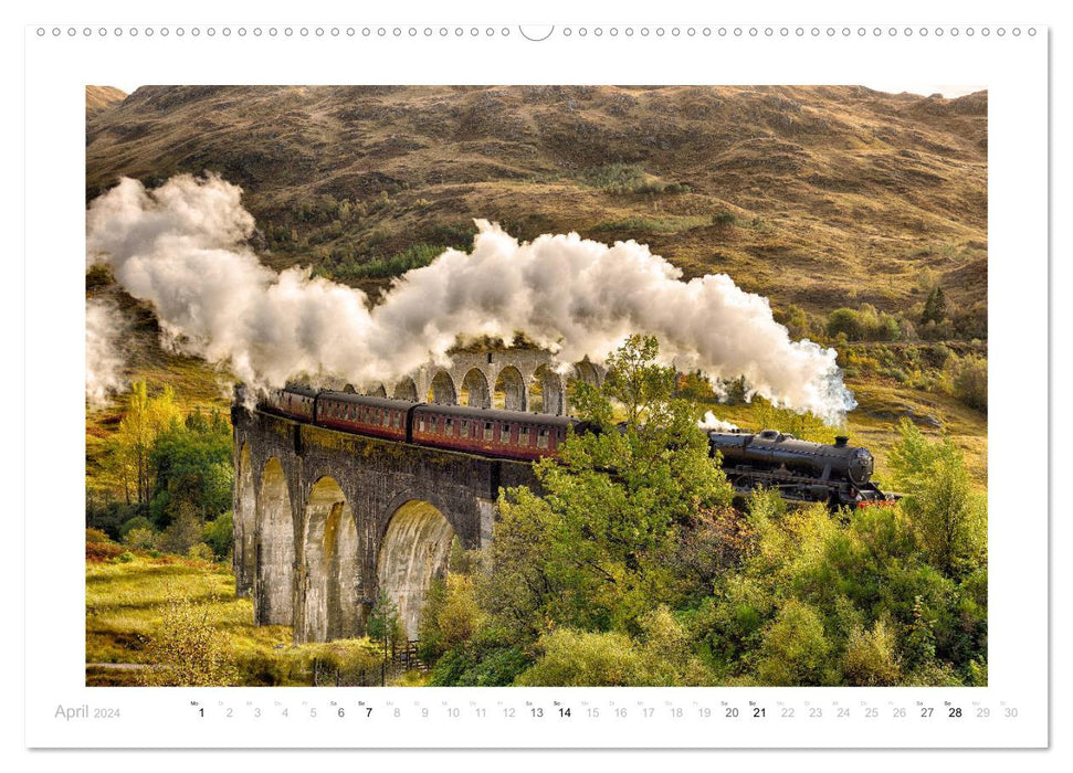 Schottland - Ein Roadtrip durch die herbstlichen Highlands (CALVENDO Premium Wandkalender 2024)