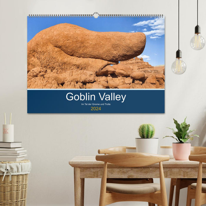 Goblin Valley - Im Tal der Gnome und Trolle (CALVENDO Wandkalender 2024)
