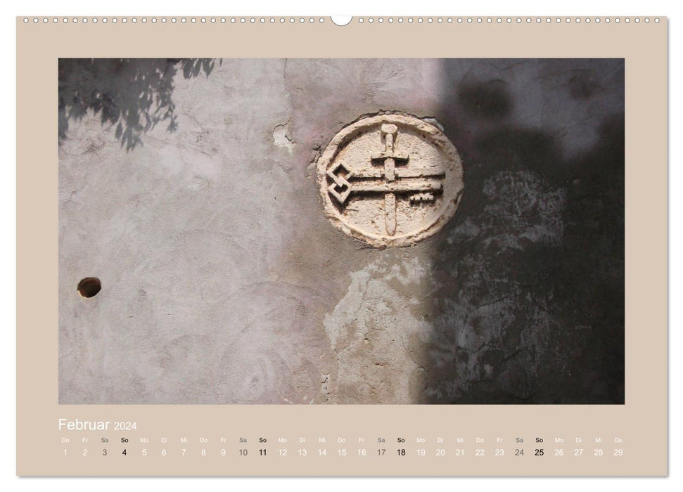 l´altra Venezia Wappen Zeichen (CALVENDO Wandkalender 2024)