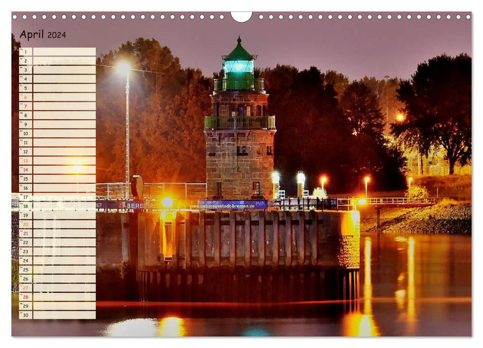 Der kleine Bremen Kalender (CALVENDO Wandkalender 2024)