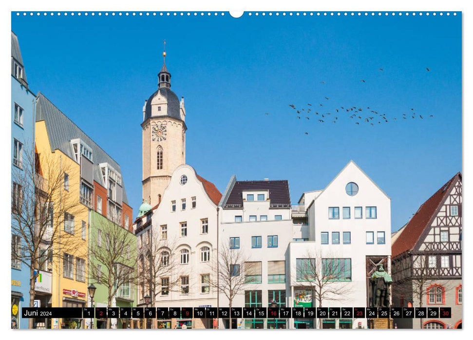 Jena und Umgebung - Von Jena bis Dornburg (CALVENDO Wandkalender 2024)