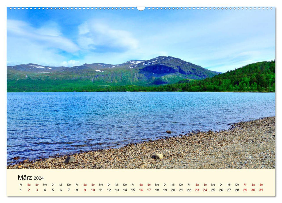 Norwegen - Hochebene Valdresflye (CALVENDO Premium Wandkalender 2024)