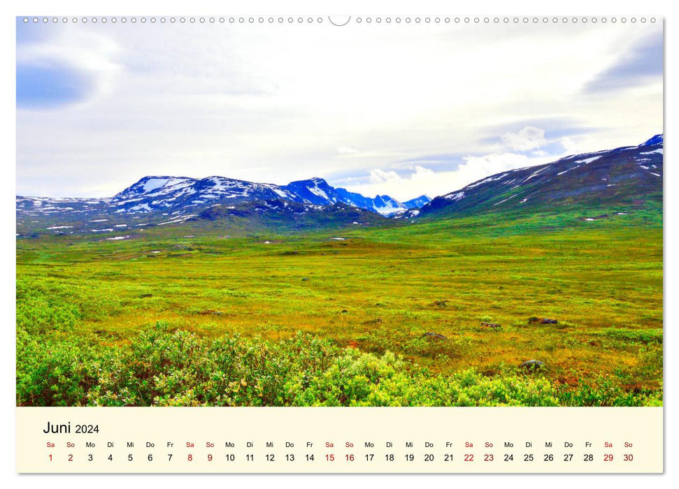 Norwegen - Hochebene Valdresflye (CALVENDO Premium Wandkalender 2024)