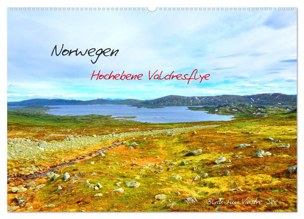 Norwegen - Hochebene Valdresflye (CALVENDO Wandkalender 2024)