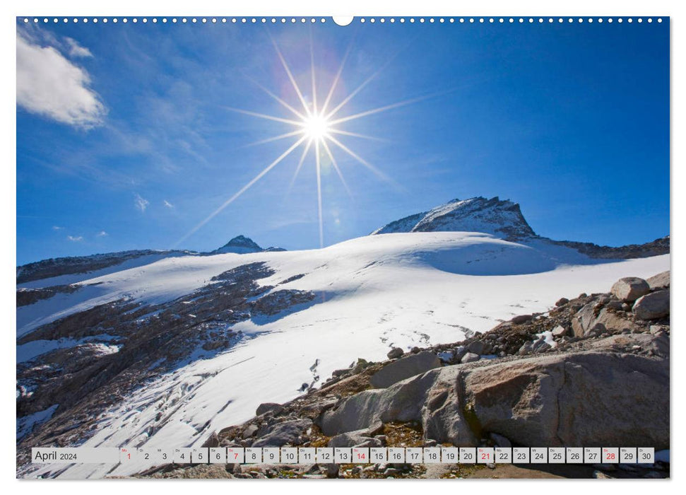 Weißsee Gletscherwelt (CALVENDO Premium Wandkalender 2024)