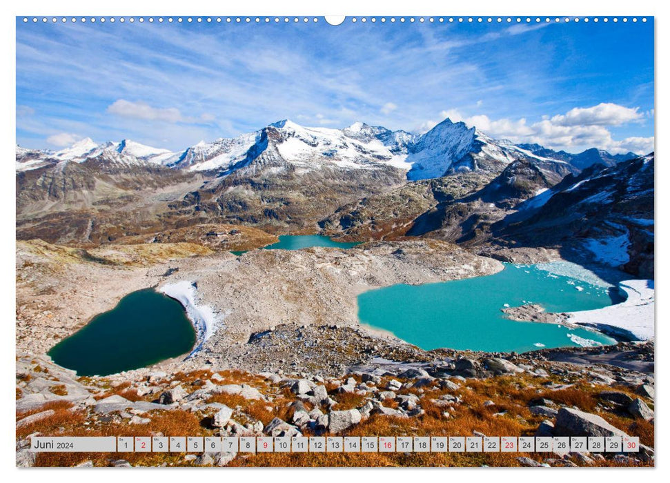 Weißsee Gletscherwelt (CALVENDO Premium Wandkalender 2024)