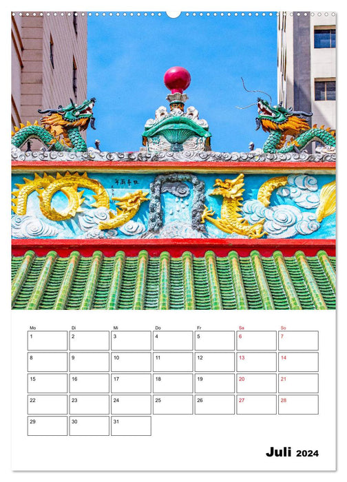 Kuala Lumpur - eine faszinierende Großstadt Asiens (CALVENDO Premium Wandkalender 2024)