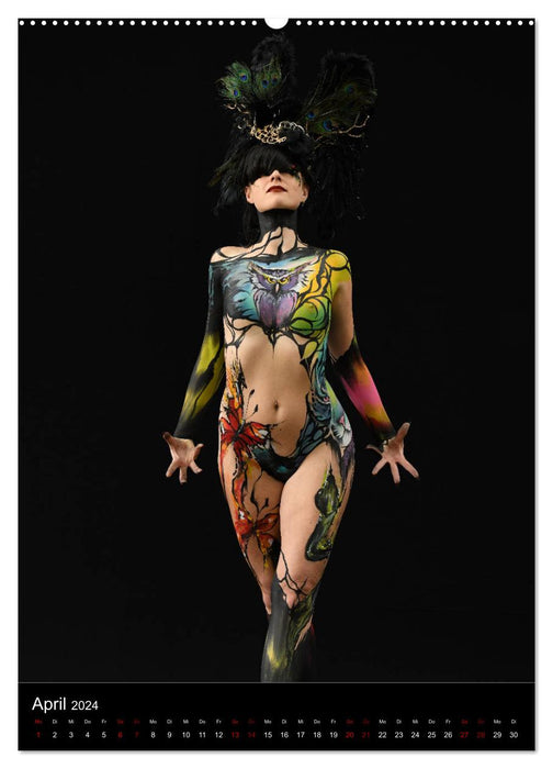 World Bodypainting Festival 22 (CALVENDO Premium Wandkalender 2024)