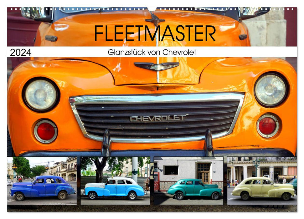 Fleetmaster - Glanzstück von Chevrolet (CALVENDO Wandkalender 2024)
