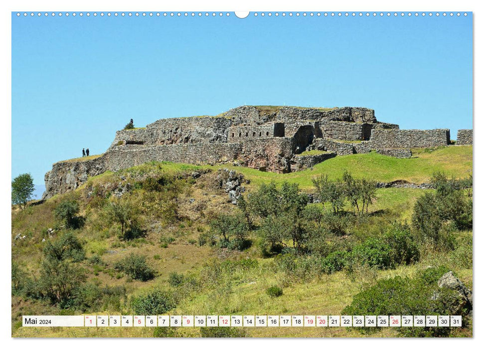 Inkabauten in PERU, Bauwerke eines großen Reiches (CALVENDO Premium Wandkalender 2024)
