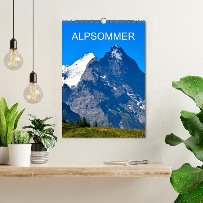 Alpsommer (CALVENDO Wandkalender 2024)
