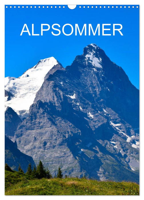 Alpsommer (CALVENDO Wandkalender 2024)