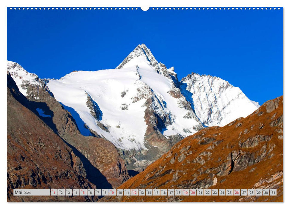 Österreichs höchste Berge (CALVENDO Premium Wandkalender 2024)