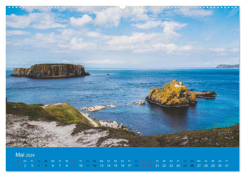 Die Naturinsel Irland (CALVENDO Wandkalender 2024)