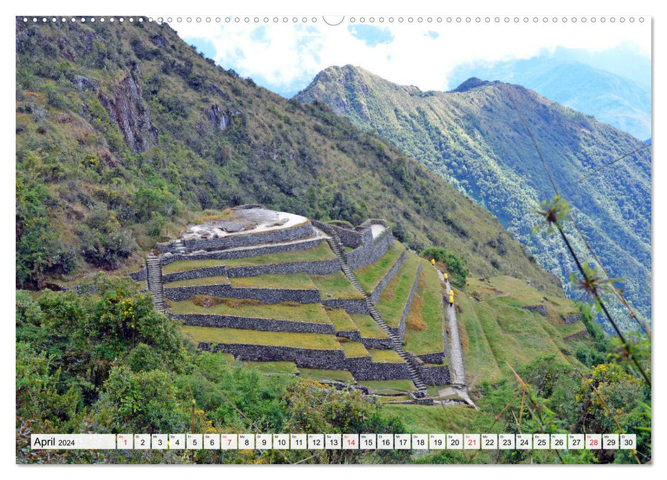 Bâtiments incas au PÉROU, bâtiments d'un grand empire (calendrier mural CALVENDO 2024) 