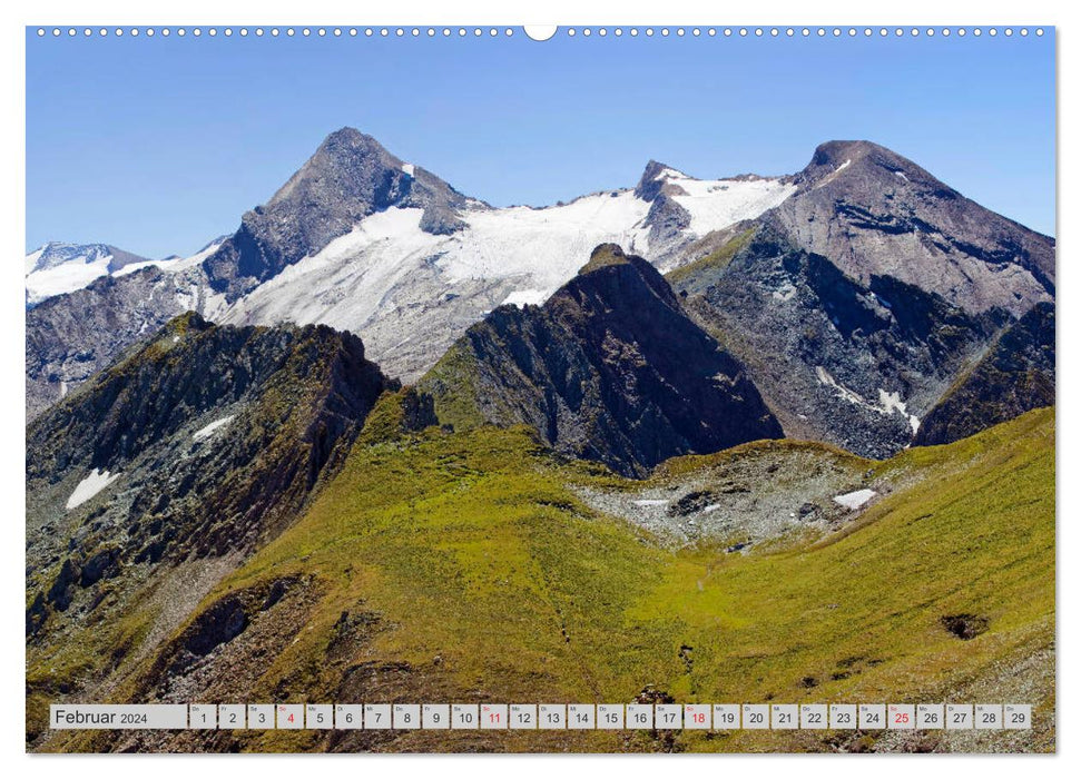 Österreichs höchste Berge (CALVENDO Wandkalender 2024)