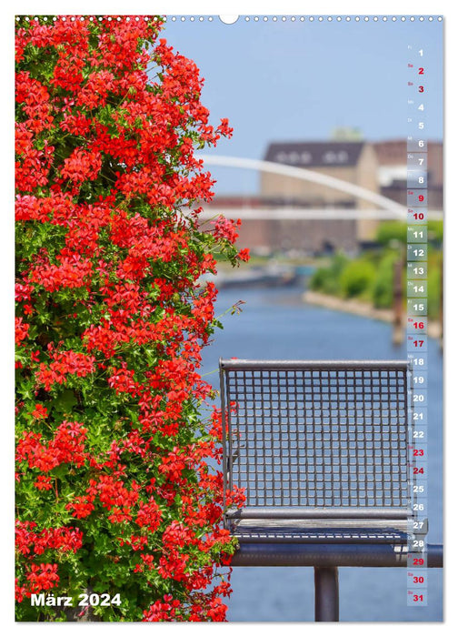 Neuss - Une ville romantique (Calendrier mural CALVENDO 2024) 