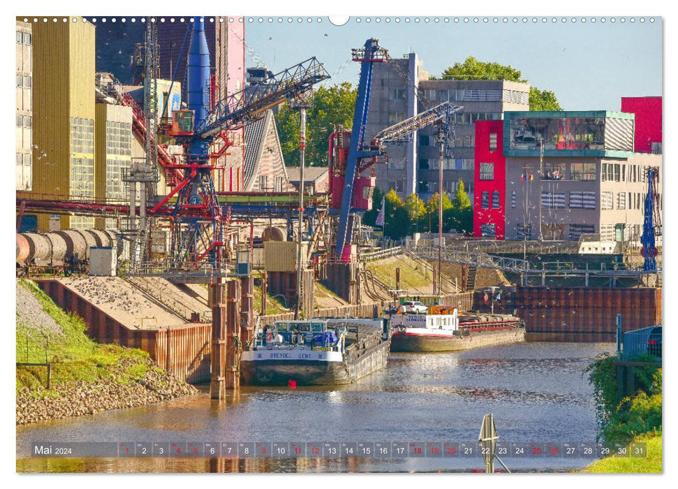 Neuss - Une promenade pittoresque (Calendrier mural CALVENDO 2024) 