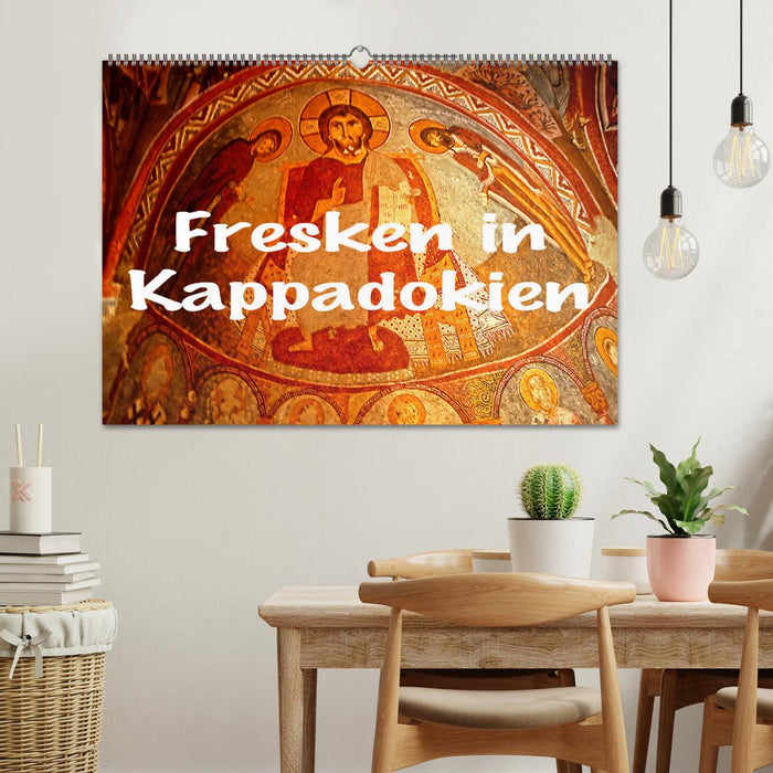 Fresken in Kappadokien (CALVENDO Wandkalender 2024)