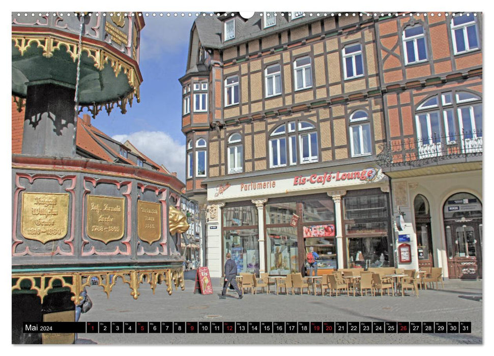 Wernigerode - Fachwerkstadt am Harz (CALVENDO Premium Wandkalender 2024)