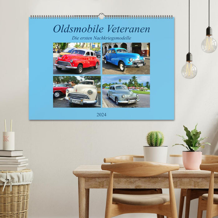 Oldsmobile Veteranen - Die ersten Nachkriegsmodelle (CALVENDO Wandkalender 2024)