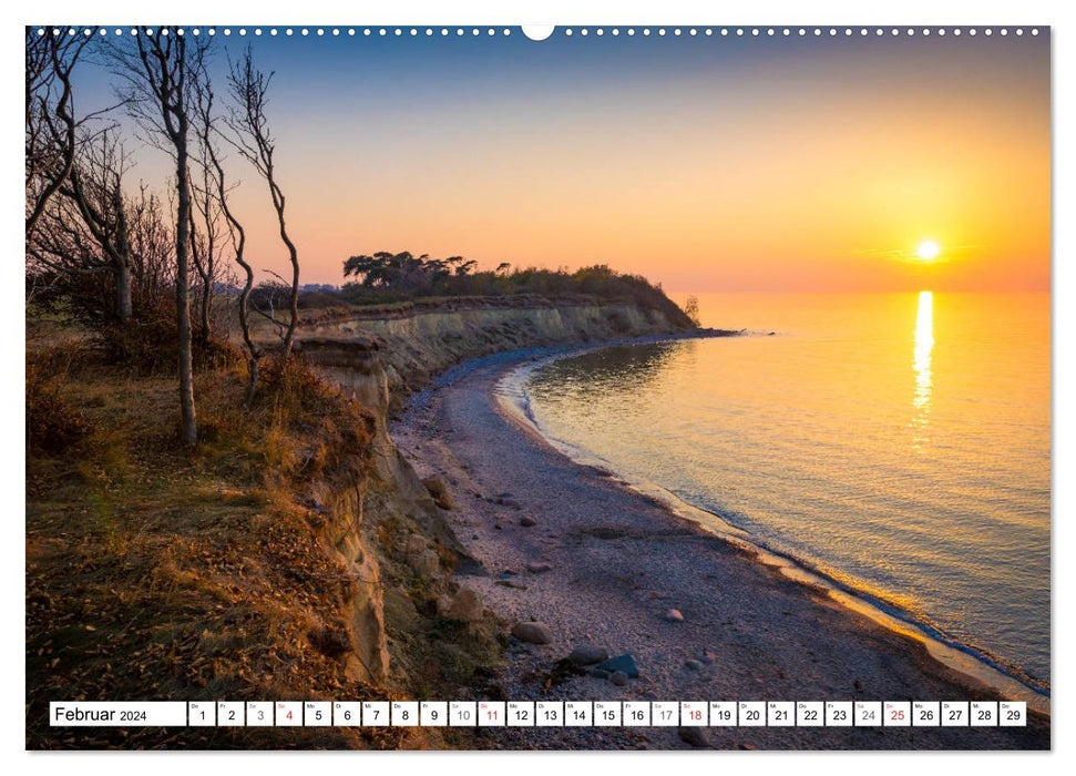 Insel Rügen - Meine wilde Ostsee-Romanze (CALVENDO Premium Wandkalender 2024)