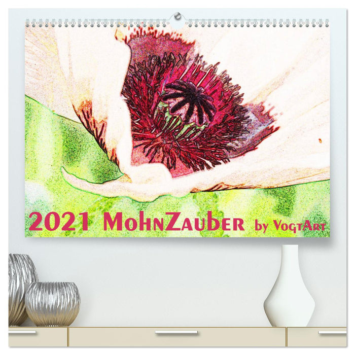 MohnZauber (CALVENDO Premium Wandkalender 2024)